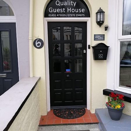 No 6 Quality Guesthouse Llandudno Buitenkant foto